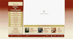Desktop Screenshot of esplanade.lu