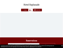 Tablet Screenshot of esplanade.net