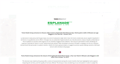 Desktop Screenshot of esplanade.ch