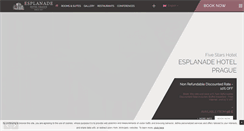 Desktop Screenshot of esplanade.cz