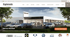 Desktop Screenshot of esplanade.co.uk
